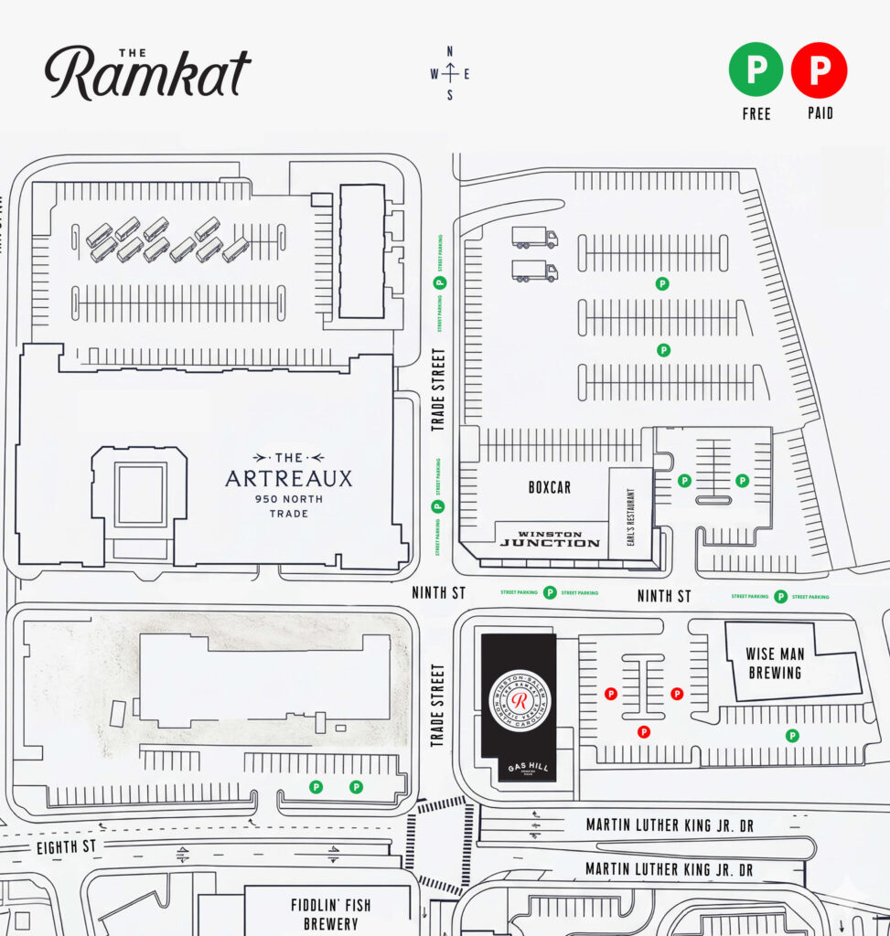 Map of The Ramkat venue